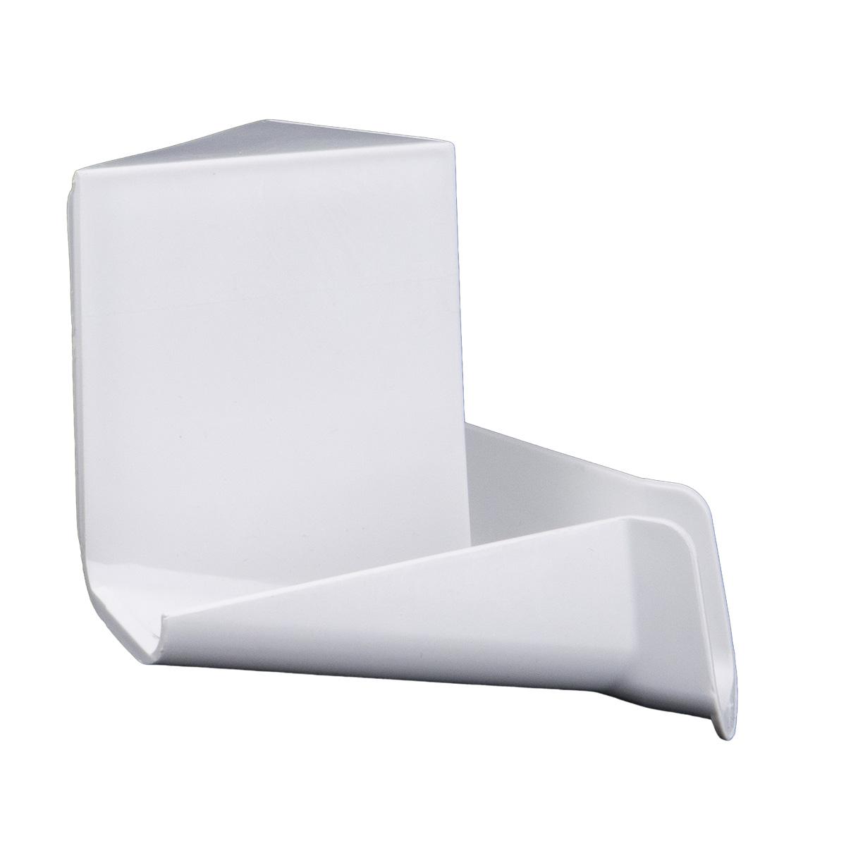 B&B Molders Tall Corner Rain Gutter Spouts, Polar White : BBT-722-024-00024