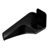 B&B Molders Medium Left Rain Gutter Spout, Black : BBT-722-024-00026