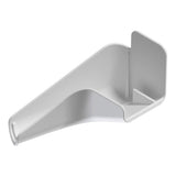 B&B Molders Medium Left Rain Gutter Spout, Polar White : BBT-722-024-00027