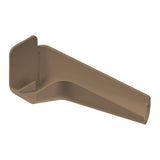 B&B Molders Extended Right Rain Gutter Spout, Tan : BBT-722-024-00034