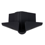 B&B Molders Right Corner Gutter Spout for RVs and Travel Trailers, Black : BBT-722-024-00051