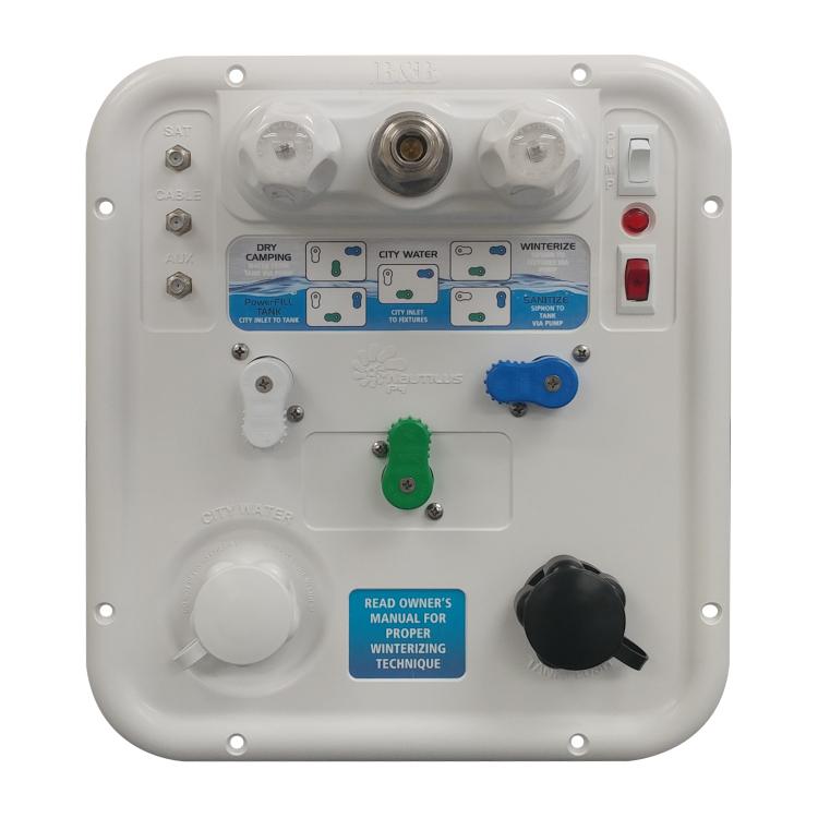 Nautilus P4, 3 Handle, H2O System, Polar White : BBT-722-042-00002