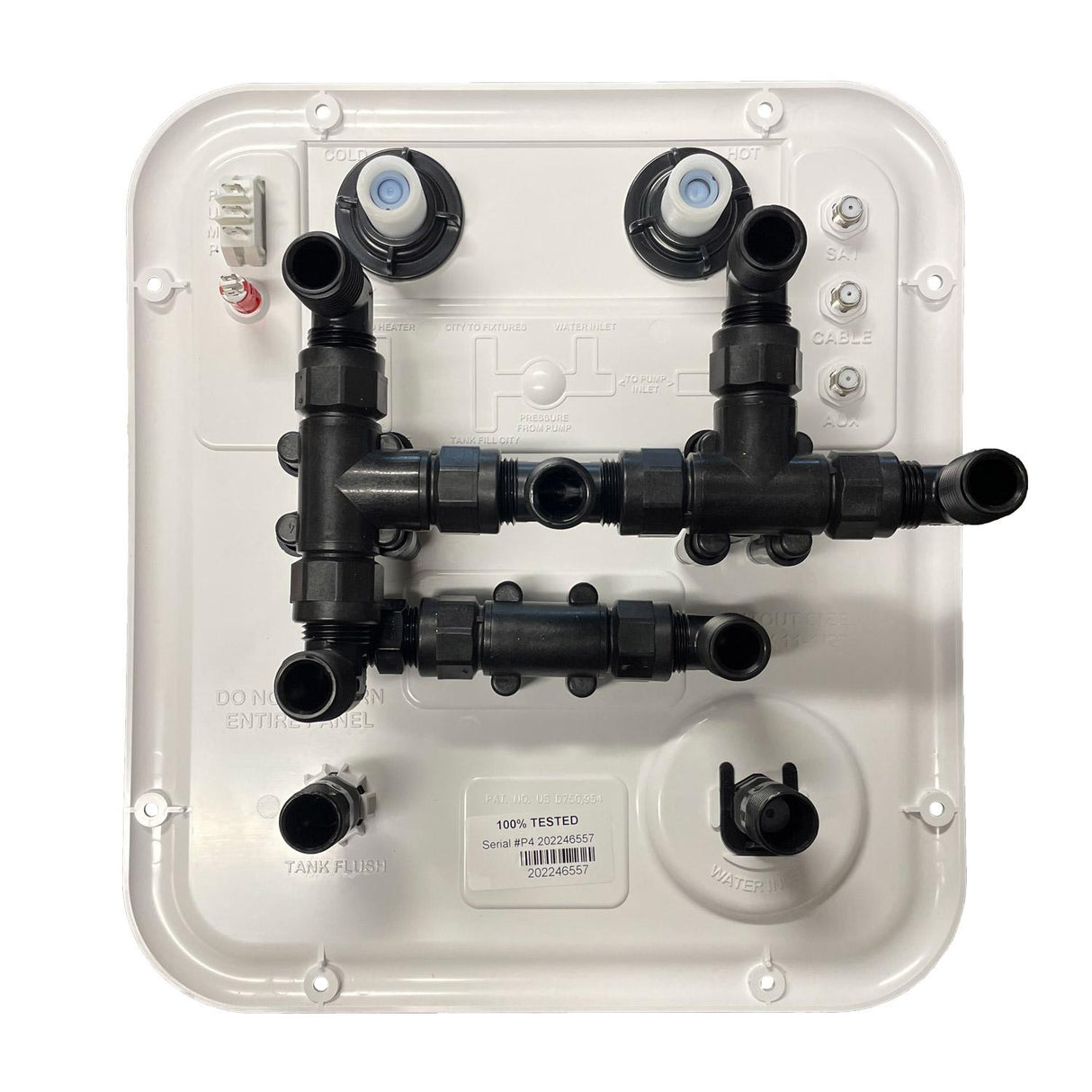 Nautilus P4, 3 Handle, H2O System, Polar White : BBT-722-042-00002