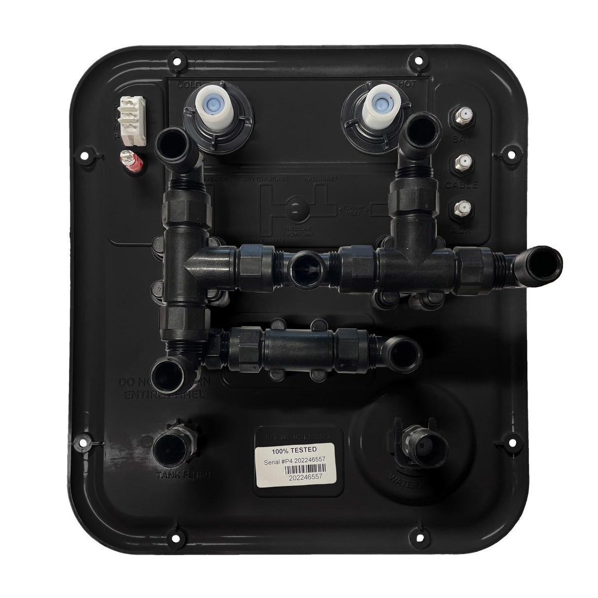 Nautilus P4, 3 Handle, H2O System, Black : BBT-722-042-00004