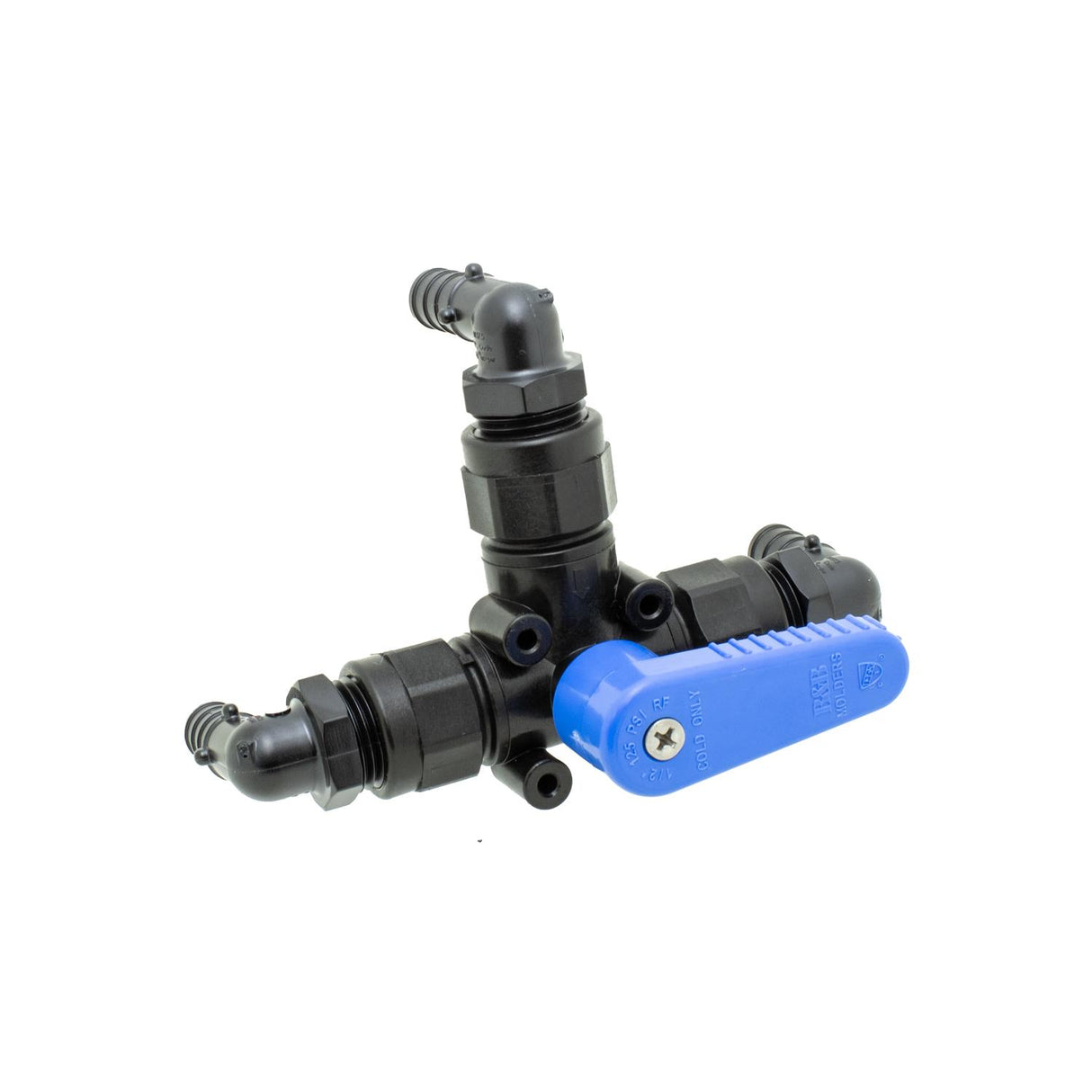 Dual Diverter Valve with PEX Fittings for Nautilus Panel : BBT-723-008-00036