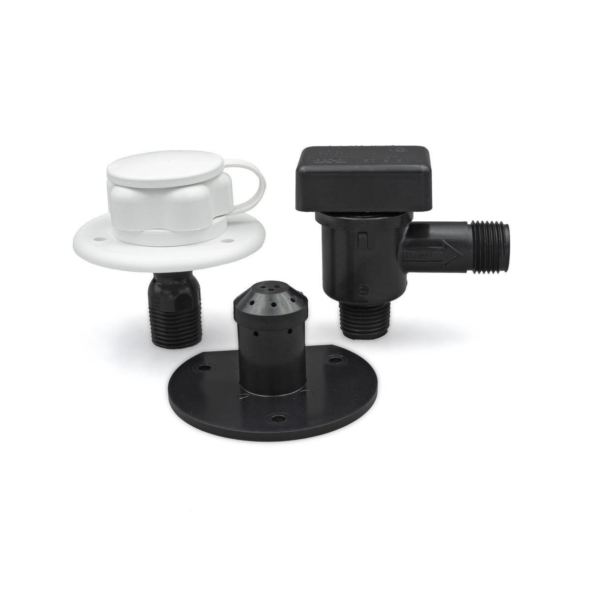 B&B Molders Flusher with Plastic Check Valve : BBT-723-009-00009
