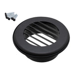 B&B Molders ThermoVent with 4" Connection, Black : BBT-723-015-00006
