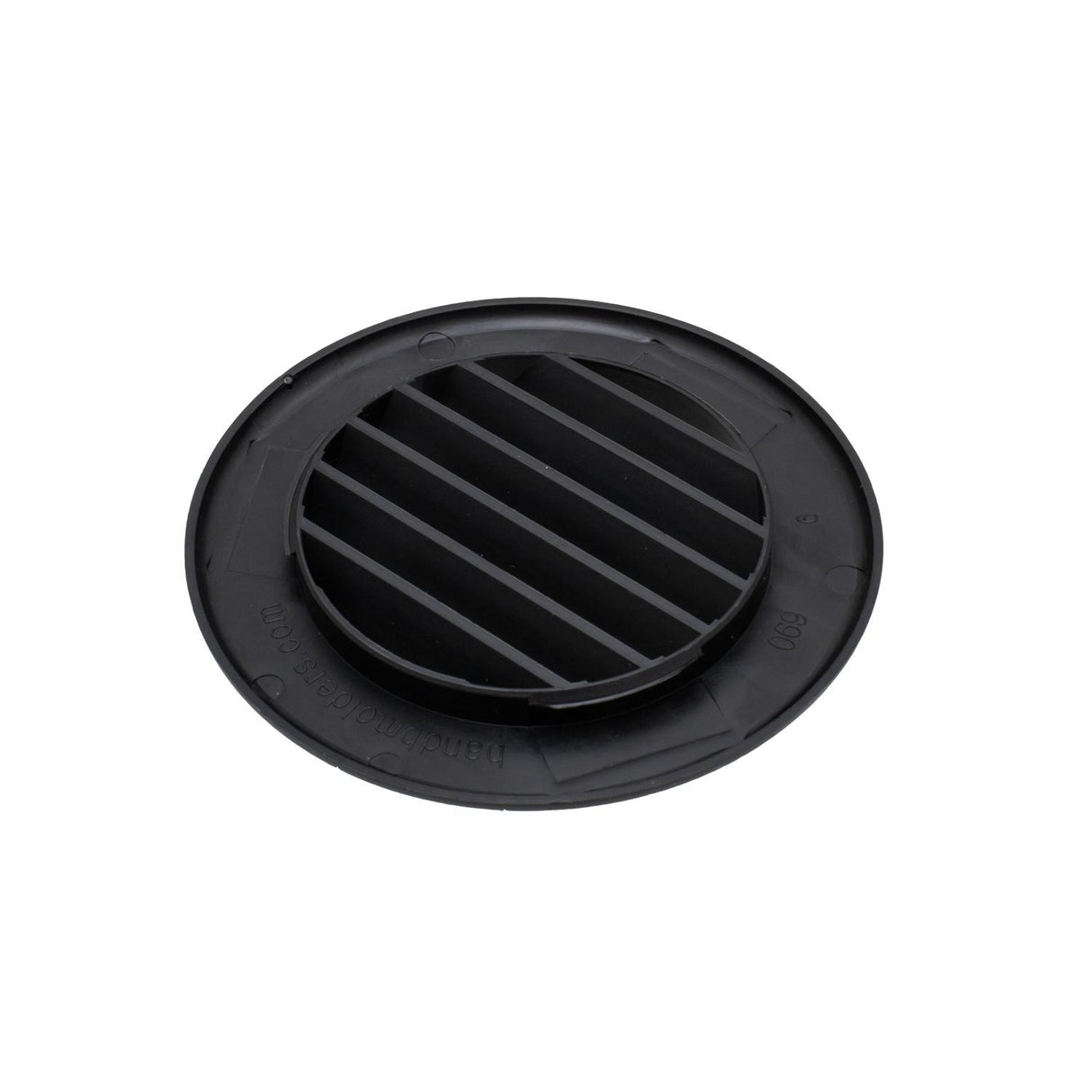 B&B Molders ThermoVent with 4" Connection, Black : BBT-723-015-00006