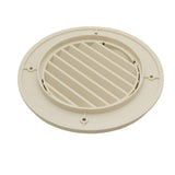 B&B Molders CoolVent Snap-On Ceiling Vent, .25 Flange, Oyster/Colonial White : BBT-723-016-00020