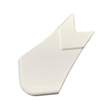 B&B Molders RV 2" Slide-Out Extrusion Cover, Polar White : BBT-723-022-00003