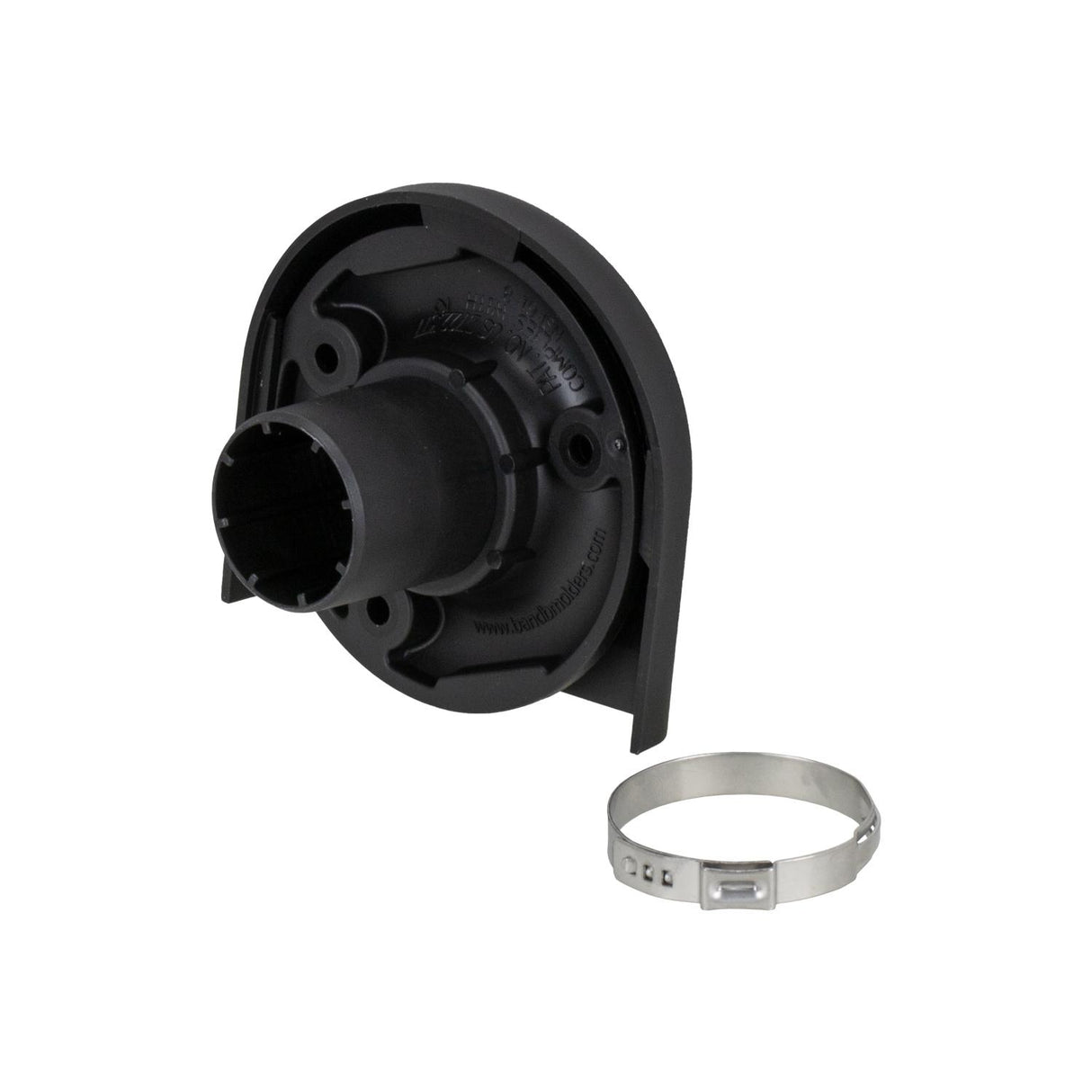 B&B Molders RV Power/Horseshoe Vent, Black : BBT-723-031-00002