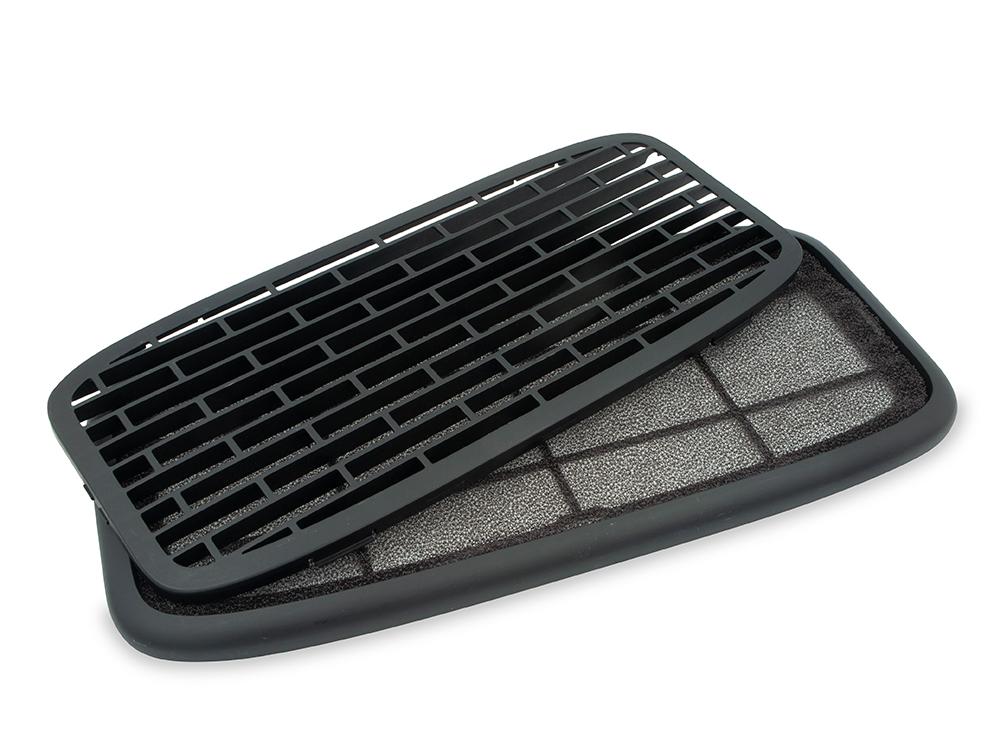 B&B Molders Return Air Grill, Black : BBT-723-031-00005