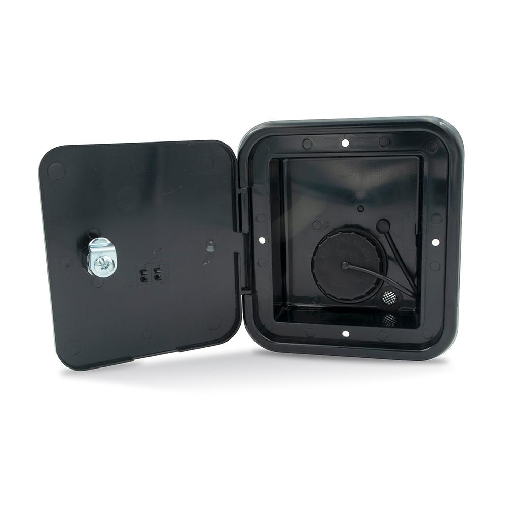 B&B Molders Gravity Water Hatch, Key Lock, Black : BBT-723-037-00055