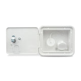 B&B Molders City/Gravity Water Center, Plastic Check Valve, Key Lock, Polar White : BBT-723-037-00062