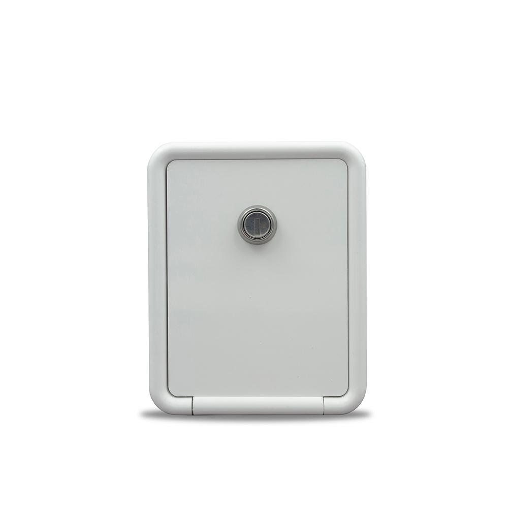 B&B Molders Gravity Water Hatch with Key Lock, Polar White : BBT-723-037-00067