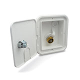B&B Molders City Water Hatch, Brass Check Valve, Polar White : BBT-723-037-00069