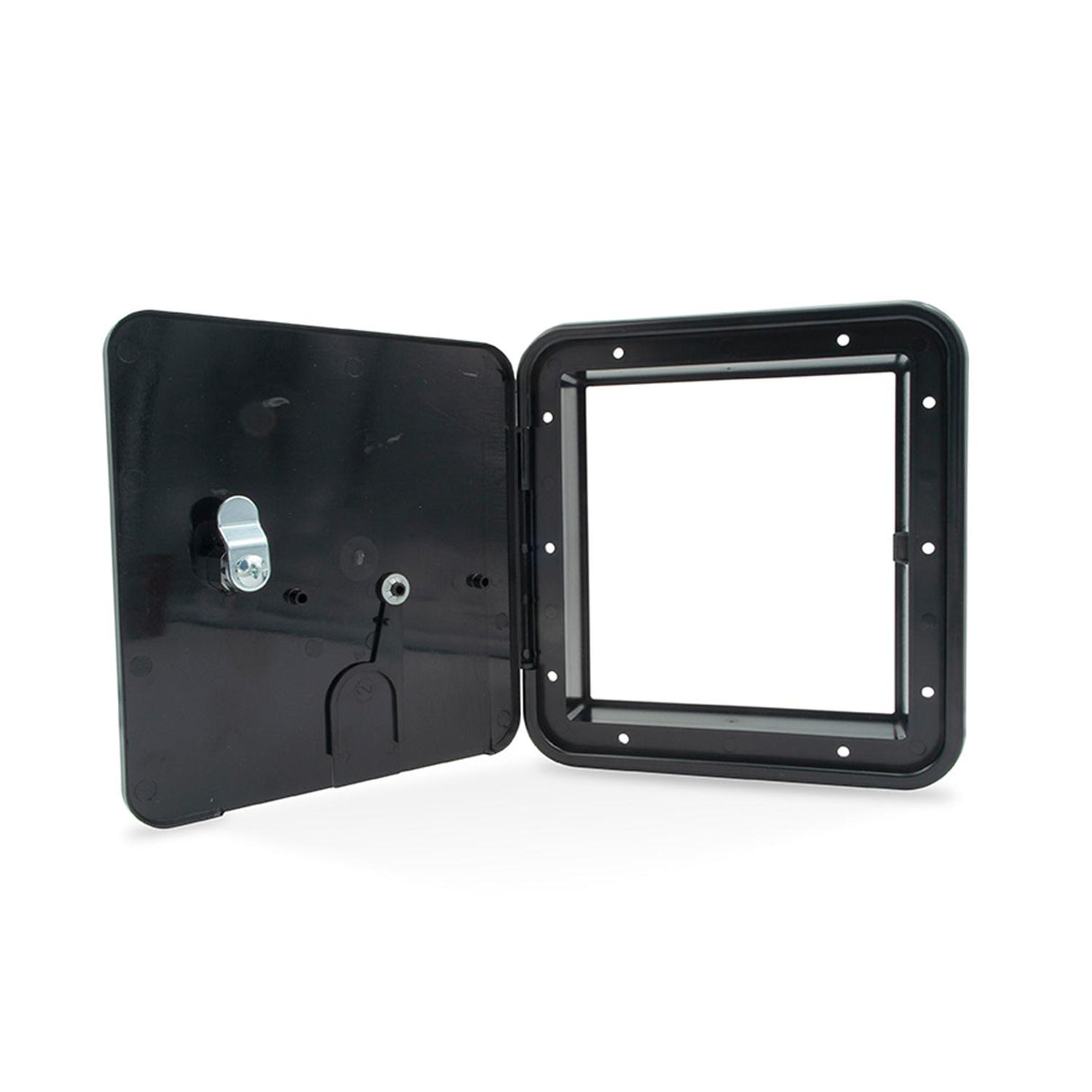 B&B Molders Large Locking Electric Cable Backless Hatch, Black : BBT-723-038-00068