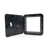 B&B Molders Large Locking Electric Cable Backless Hatch, Black : BBT-723-038-00068