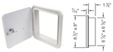 B&B Molders Locking Multi-Purpose Backless Hatch, White : BBT-723-039-00018