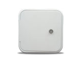 B&B Molders Multi-Purpose Fuel Hatch with Slant Back, Key Lock, Polar White : BBT-723-039-00019