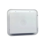 B&B Molders 6" x 7" Multi-Purpose Hatch, Flat Back, Key Lock, Polar White : BBT-723-040-00038