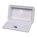 B&B Molders Multi-Purpose Hatch, 2 Vermin Doors, Key Lock, Polar White : BBT-723-040-00066