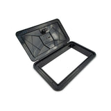 B&B Molders Multi-Purpose Access Hatch, Thumb Lock, Black : BBT-723-040-00082