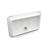 B&B Molders Rectangular Multi-Purpose Access Hatch, Key Lock, Polar White : BBT-723-040-00121