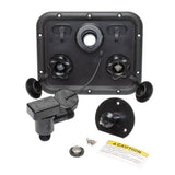 Titus T-Series Docking Station (City Fill, Gravity Tank Fill, Tank Flush, 2 Coax), Black : BBT-723-043-00019