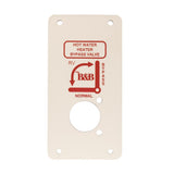 B&B Molders Mounting Plate for Hot Water Tank Diverter Valve : BBT-725-005-00001