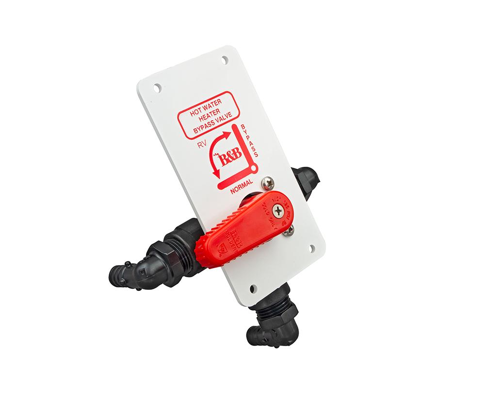 B&B Molders Mounting Plate for Hot Water Tank Diverter Valve : BBT-725-005-00001