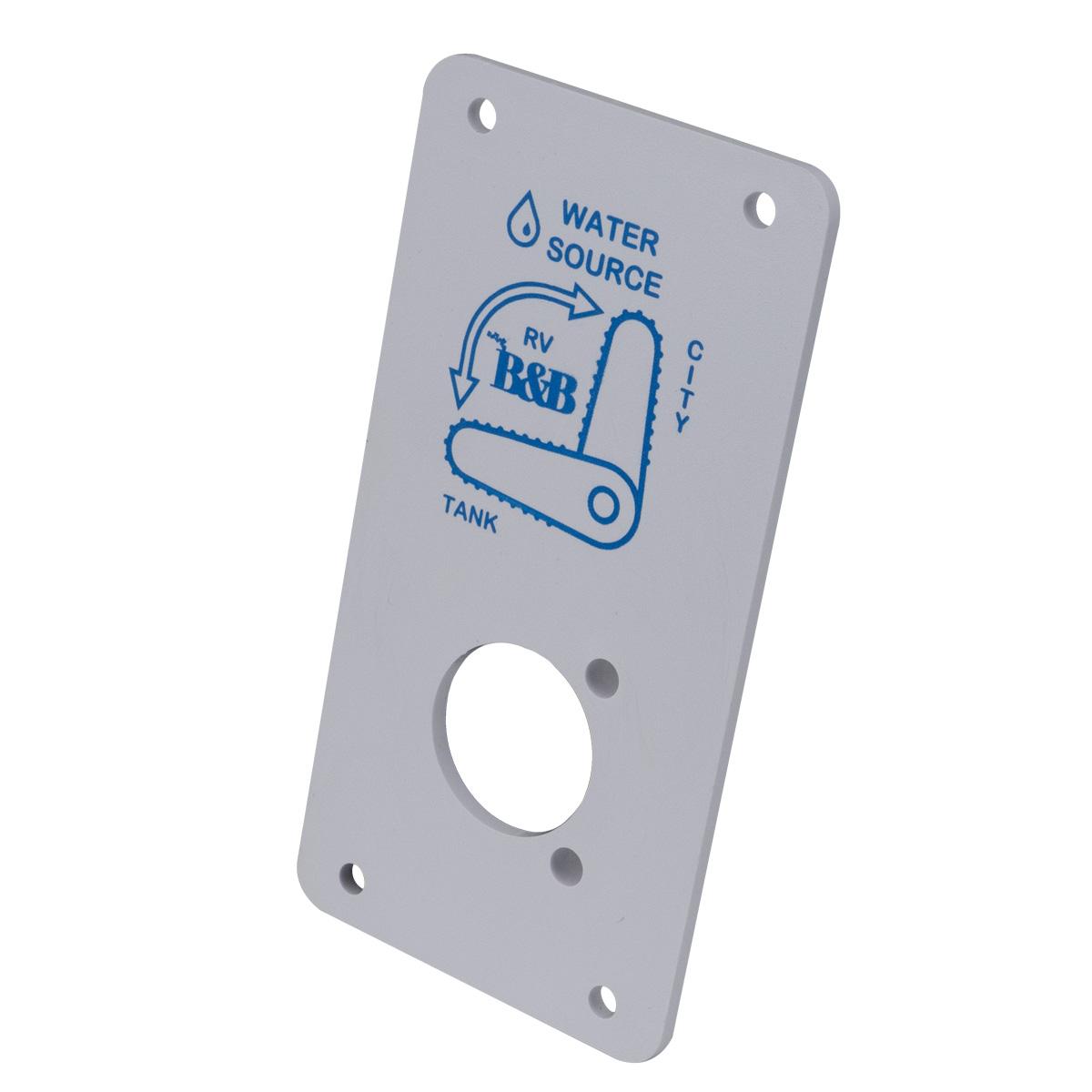 B&B Molders Mounting Plate for Water/Fill Diverter Valve : BBT-725-005-00003