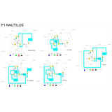 Nautilus P1 H2O System, 90 Degree Swivel Fittings, Black : BBT-94143