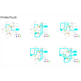 Nautilus P3 H2O System, 90 Degree, Polar White : BBT-94145