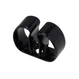 Global Link Small Broom Clip, Fully Vinyl, Black : BC-S225-FV
