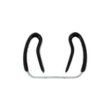 BC-XL225-HV Extra Large Broom Clip, Half Vinyl, Black : BC-XL225-HV