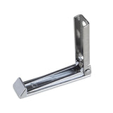 Global Link RV Baggage Door Holdback / Fold Down Robe Hook, Polished Chrome : BH-RH9643-PC