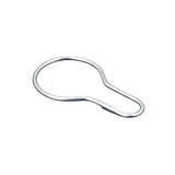 Global Link Shower Curtain Ring, Zinc : BH-SCR1-Z