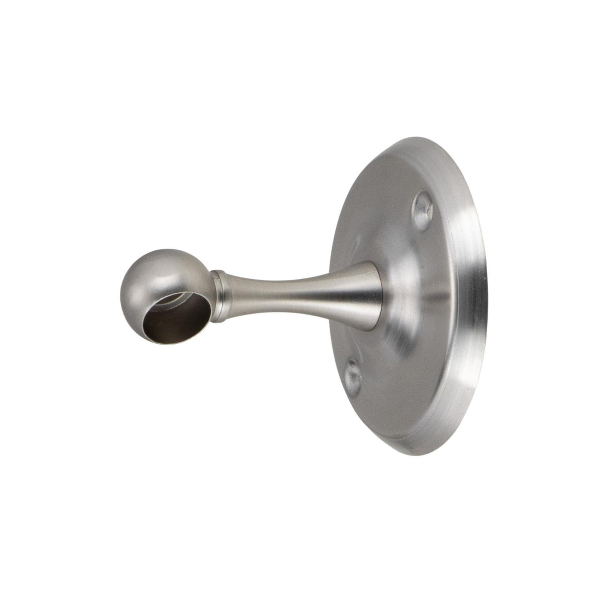 Global Link Alexandria Towel Bar Post for 5/8" Round Bar, Brushed Satin Nickel : BH-TBP9106-BSN
