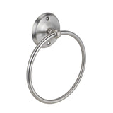 Global Link Alexandria Towel Ring, Brushed Satin Nickel : BH-TR9122-BSN