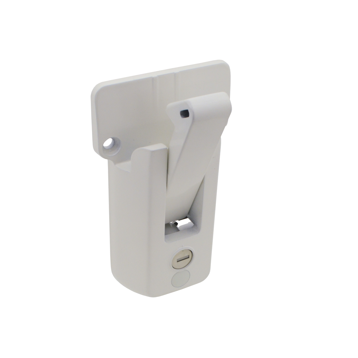 Global Link Pro Travel Trailer Bar Lock with Trim Cap, White Powder Coat : BL-65611-9009-1PK