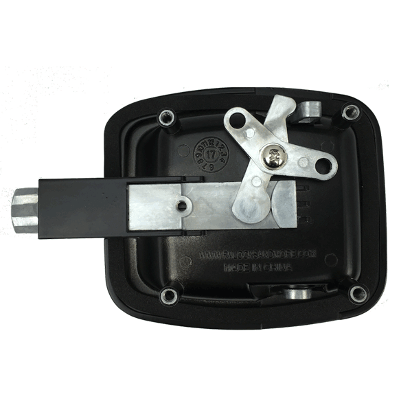 Global Link Versa Pro M Travel Trailer Baggage Lock, Southco Replacement, Black : BLL-50101-2006-1PK