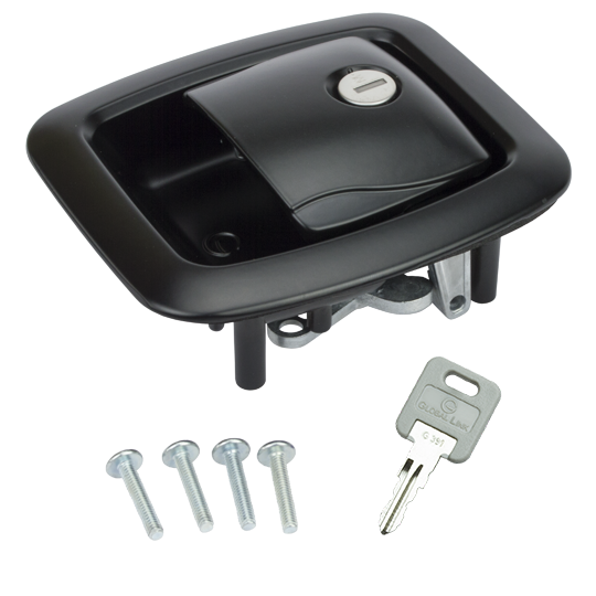 Global Link Versa Pro 2M Remote Style Travel Trailer Baggage Lock, Black : BLL-50201-2006-1PK