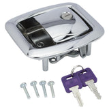 Global Link Versa Pro 2M Remote Style Travel Trailer Baggage Lock, Polished Chrome : BLL-50201-PC-1PK