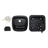 Global Link Rotary Pro Baggage Lock, Black Powder Coat : BLL-60301-2006-1PK