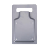 Global Link Baggage Lock Mounting Plate, Silver Powder Coat : BLM-40902-3022