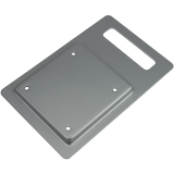 BLM-40903-3022 Baggage Lock Mounting Plate, Powder Coat Silver : BLM-40903-3022