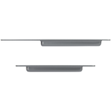 BLM-40903-3022 Baggage Lock Mounting Plate, Powder Coat Silver : BLM-40903-3022
