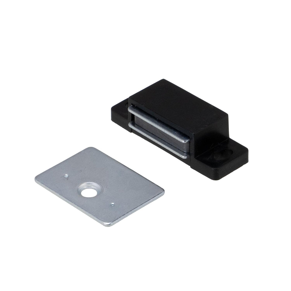 Global Link Black Magnetic Catch with Zinc Strike : C-M509-BLK