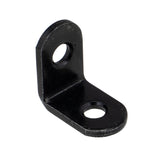 Global Link 1/2" x 3/4" x 3/4" Corner Bracket, Rounded Edges, Black : CB-12X34X34-BLK